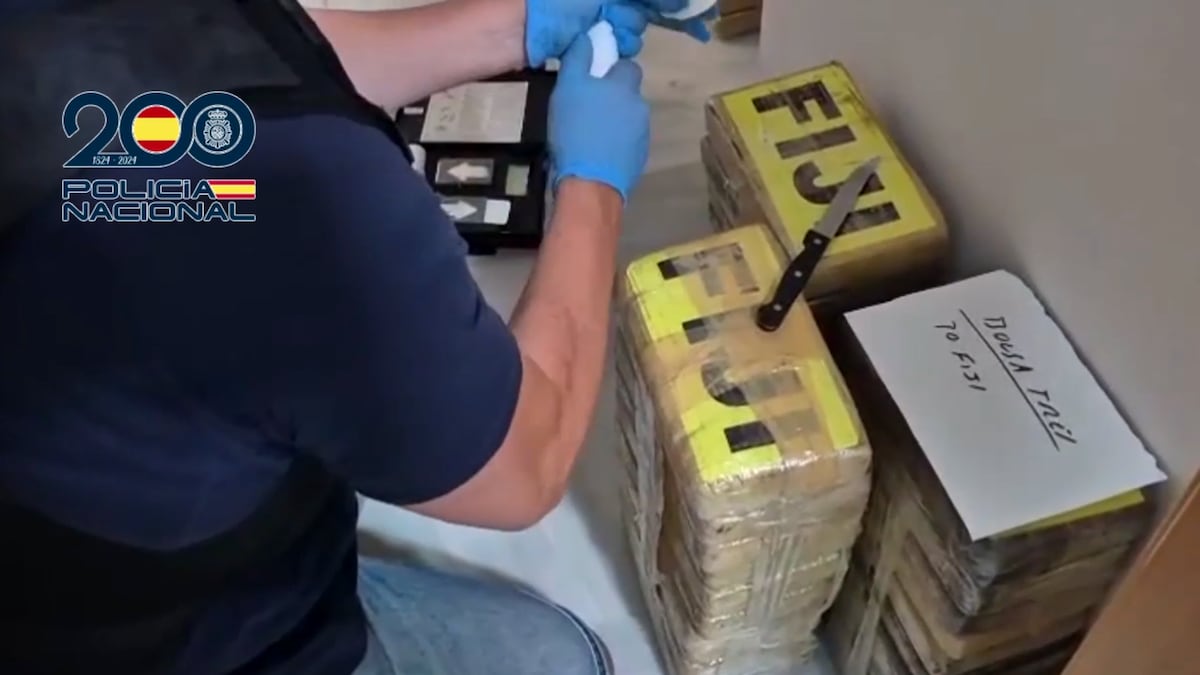 La Policía Nacional encuentra casi 300 kilos de cocaína en un piso turístico en Málaga | España