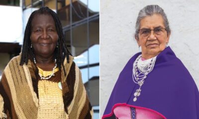 Mary Greed y Barbara Muelas: La primera vez que una mujer afro y una mujer indígena llega a la Academia de Lenguaje Colombiano
