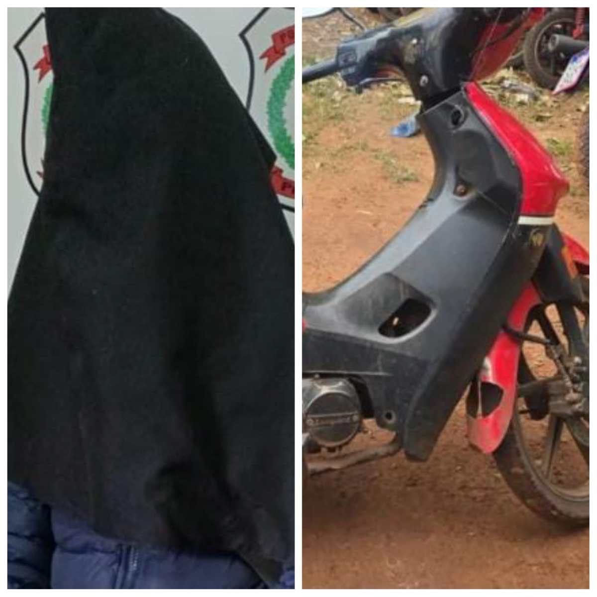 Recuperan una moto sustraída y arrestan a un individuo en Pedro Juan Caballero.