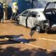 Tiroteo en Capitán Bado deja dos fallecidos y vehículos incendiados en posible intento de sicariato