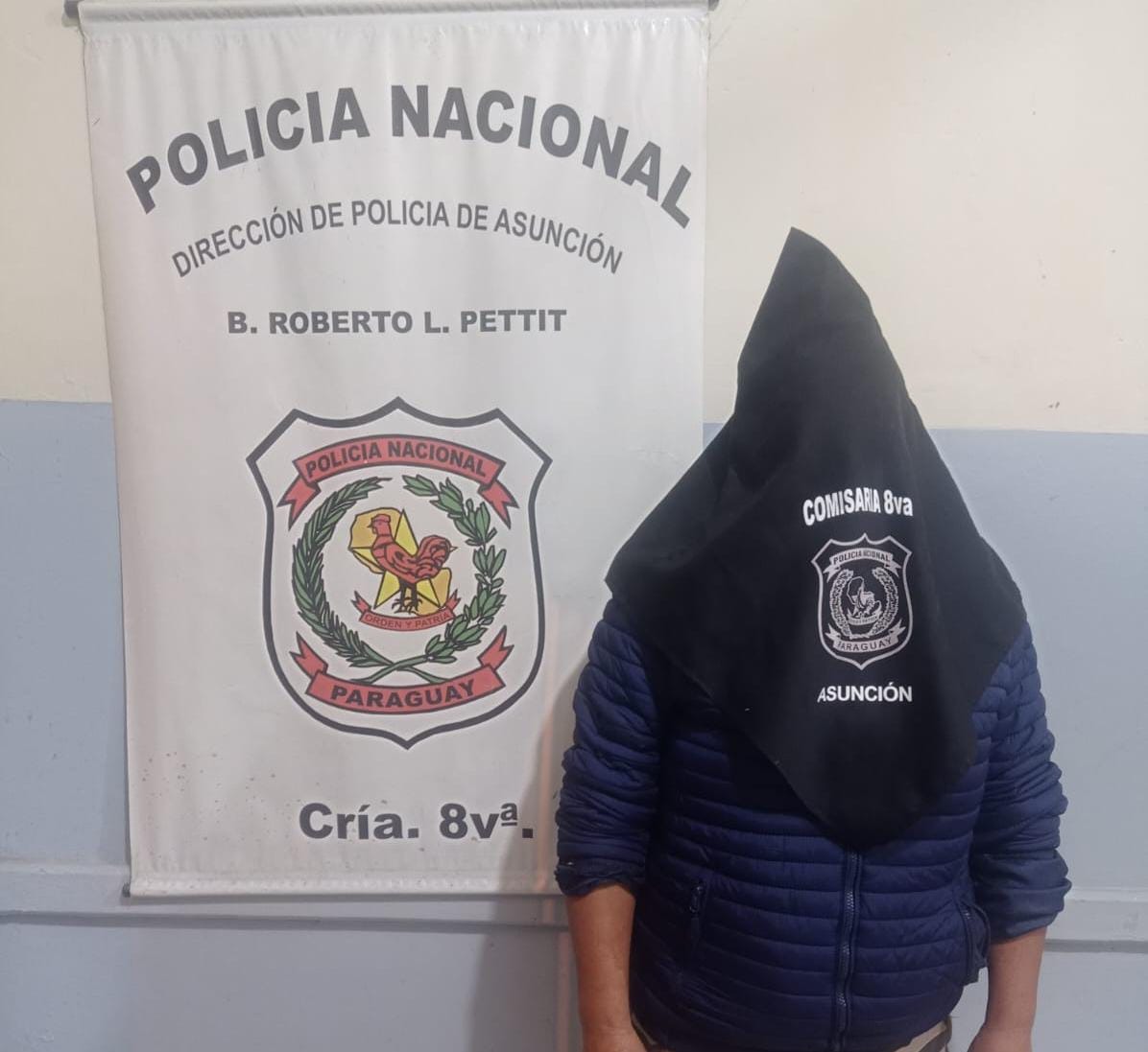 Detención en Asunción de mujer con orden captura violencia intrafamiliar