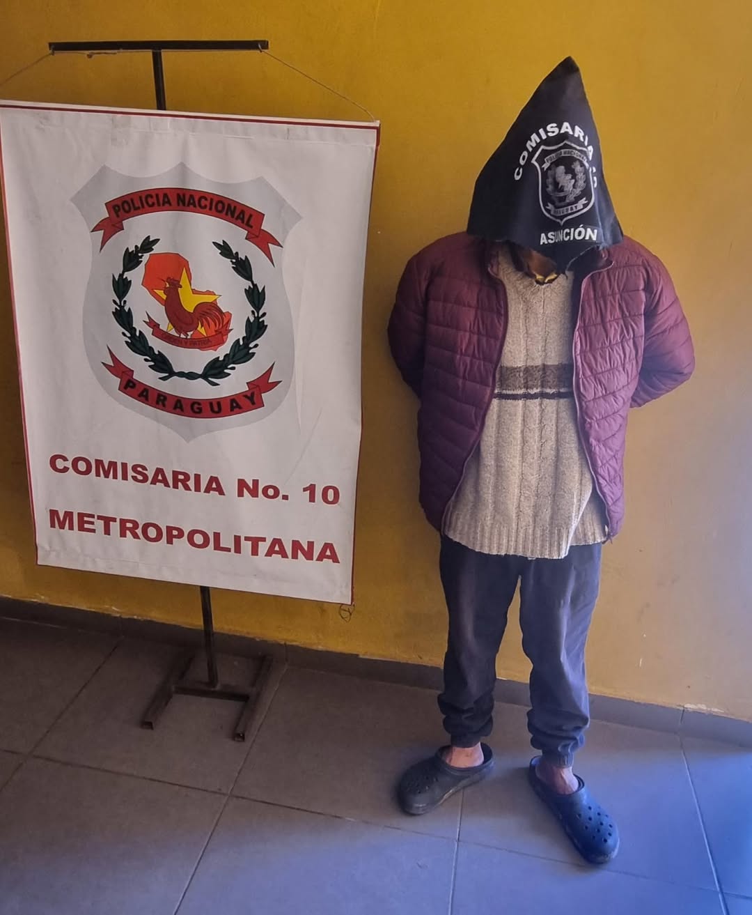 Aprehensión de hombre en Asunción por tentativa de hurto policial Aprehensión de hombre en Asunción por tentativa de hurto policial