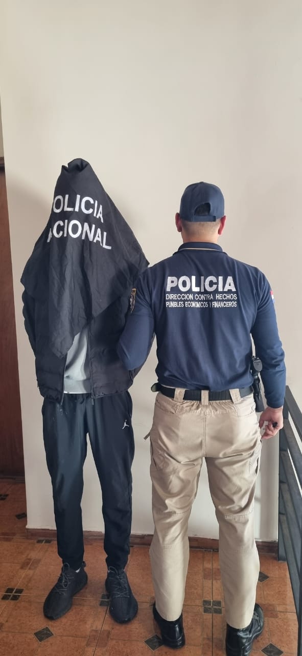 Allanamiento, detención e incautación en vivienda de Luque