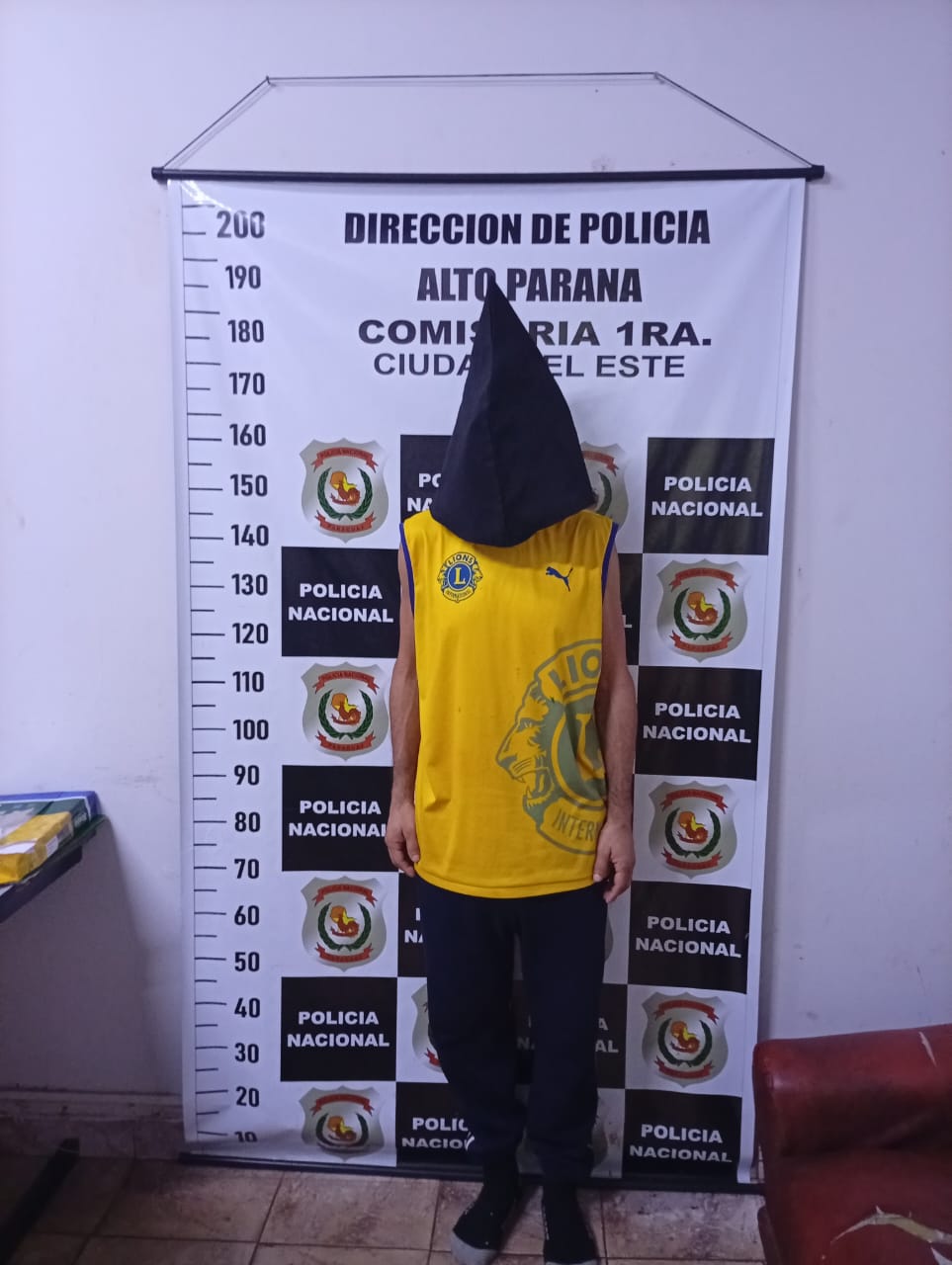 Detención en Alto Paraná por orden de captura vigente violencia familiar Detención en Alto Paraná por orden de captura vigente violencia familiar