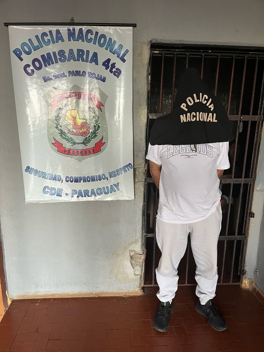 Aprehensión en Alto Paraná por violencia intrafamiliar y violación arresto domiciliario