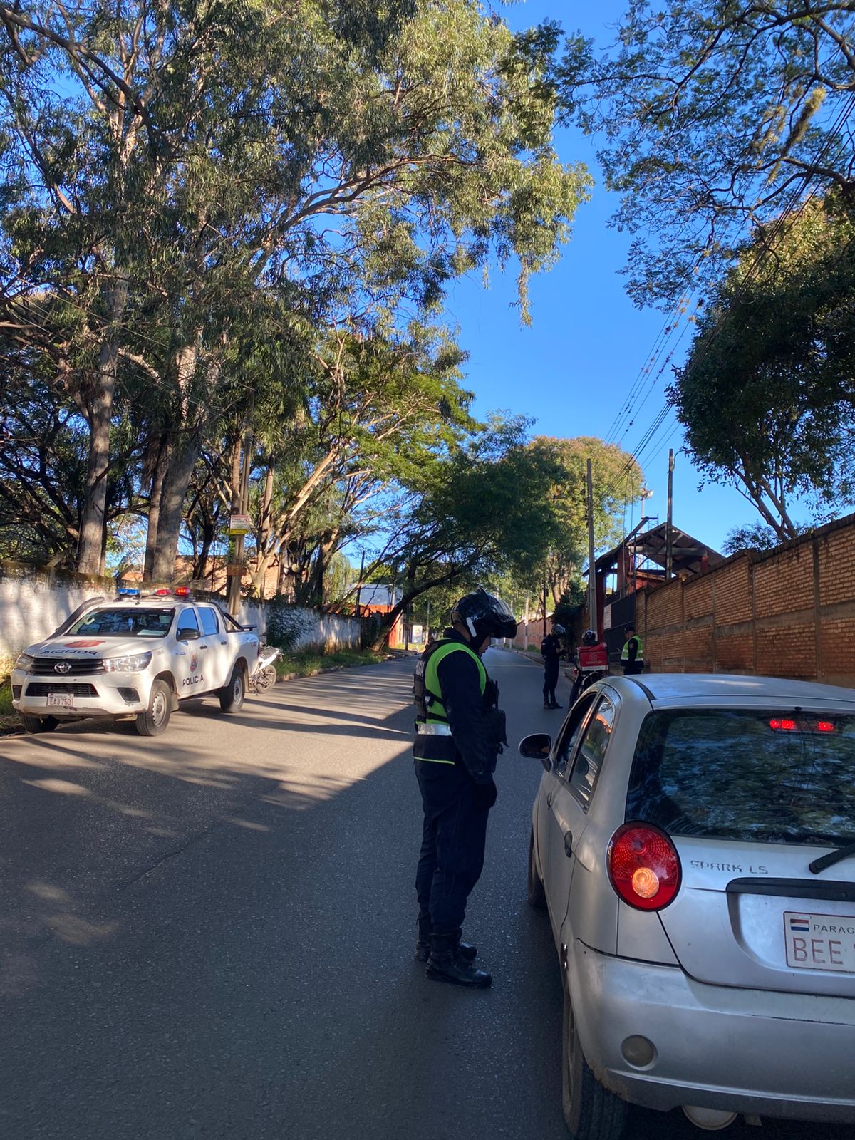 Cobertura de seguridad preventiva en puntos estratégicos del Dpto Central