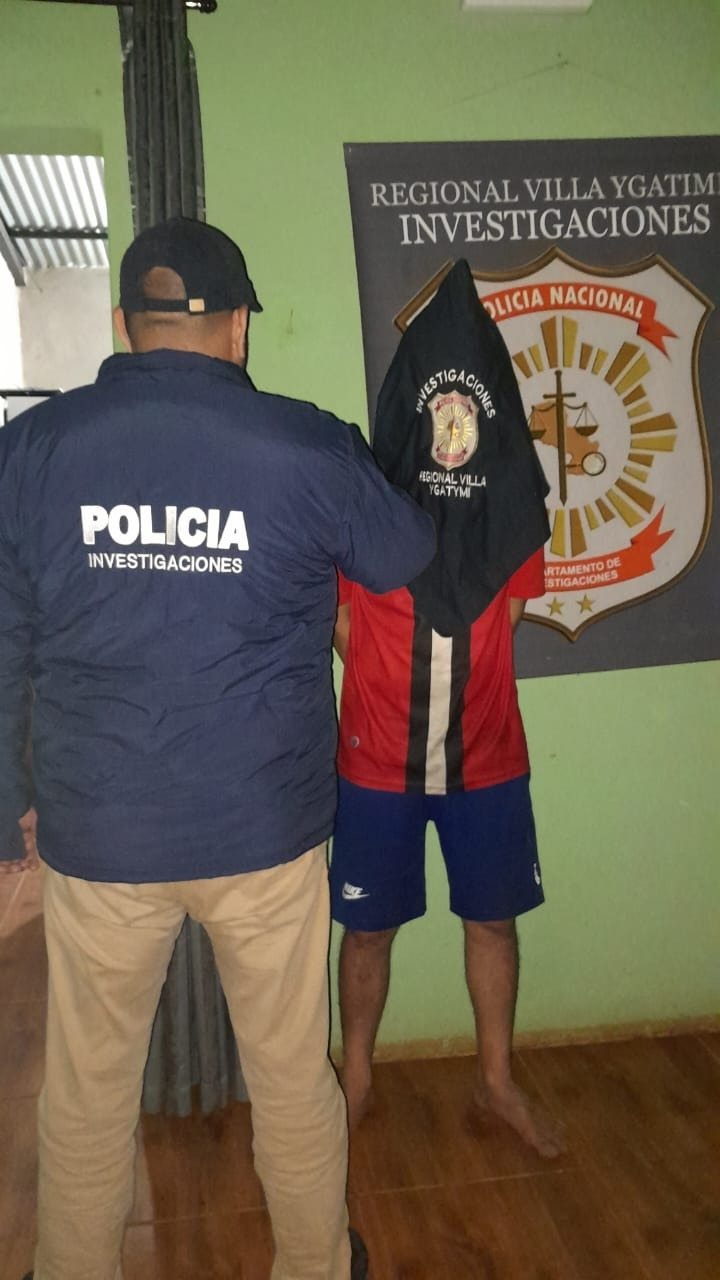 Canindeyú detienen hombre con orden captura abuso sexual niños Villa Ygatimí