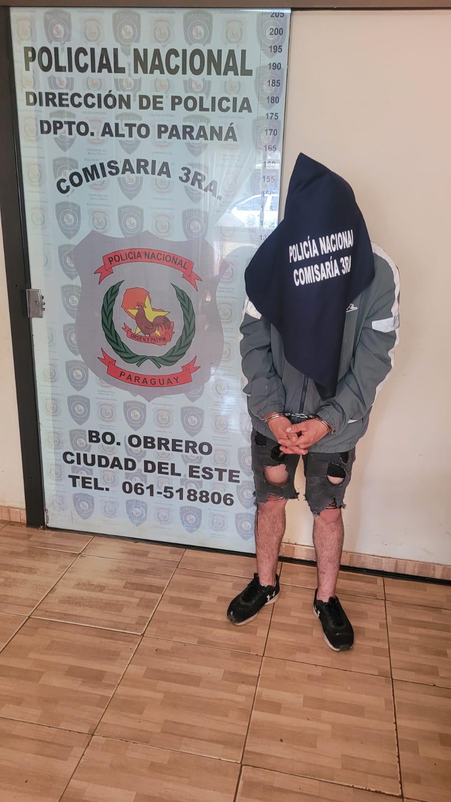 Alto Paraná detención de adolescente por orden judicial pendiente Alto Paraná detención de adolescente por orden judicial pendiente