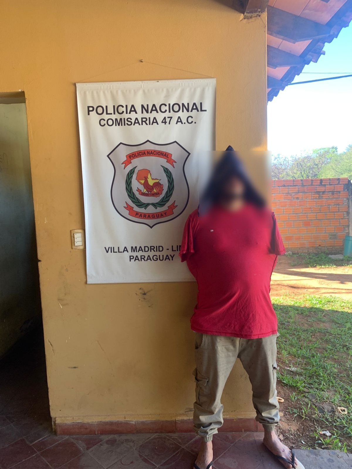 Aprehensión de hombre armado por supuesta violencia intrafamiliar en Limpio Aprehensión de hombre armado por supuesta violencia intrafamiliar en Limpio