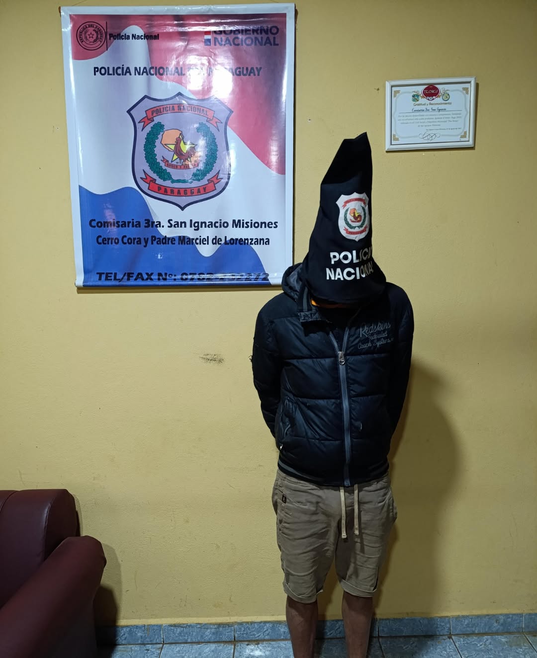 Aprehensión eficaz de hombre por hurto en San Ignacio Misión