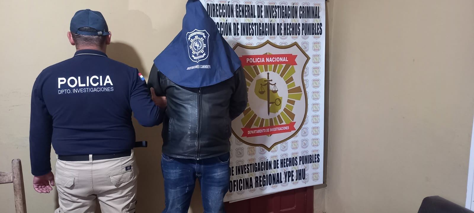 Detención en Canindeyú por orden captura violencia intrafamiliar hombre 55 Detención en Canindeyú por orden captura violencia intrafamiliar hombre 55
