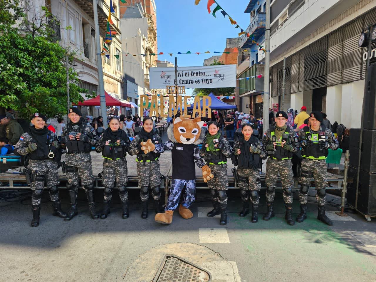 Agentes LINCE y Garra llevan alegría especial Día del Niño