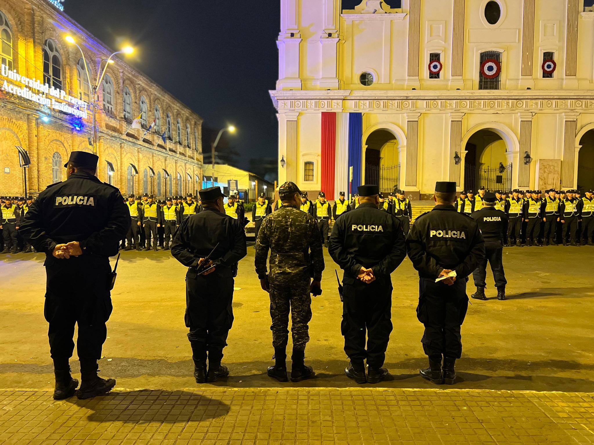 Formación y distribución del personal para seguridad urbana Asunción