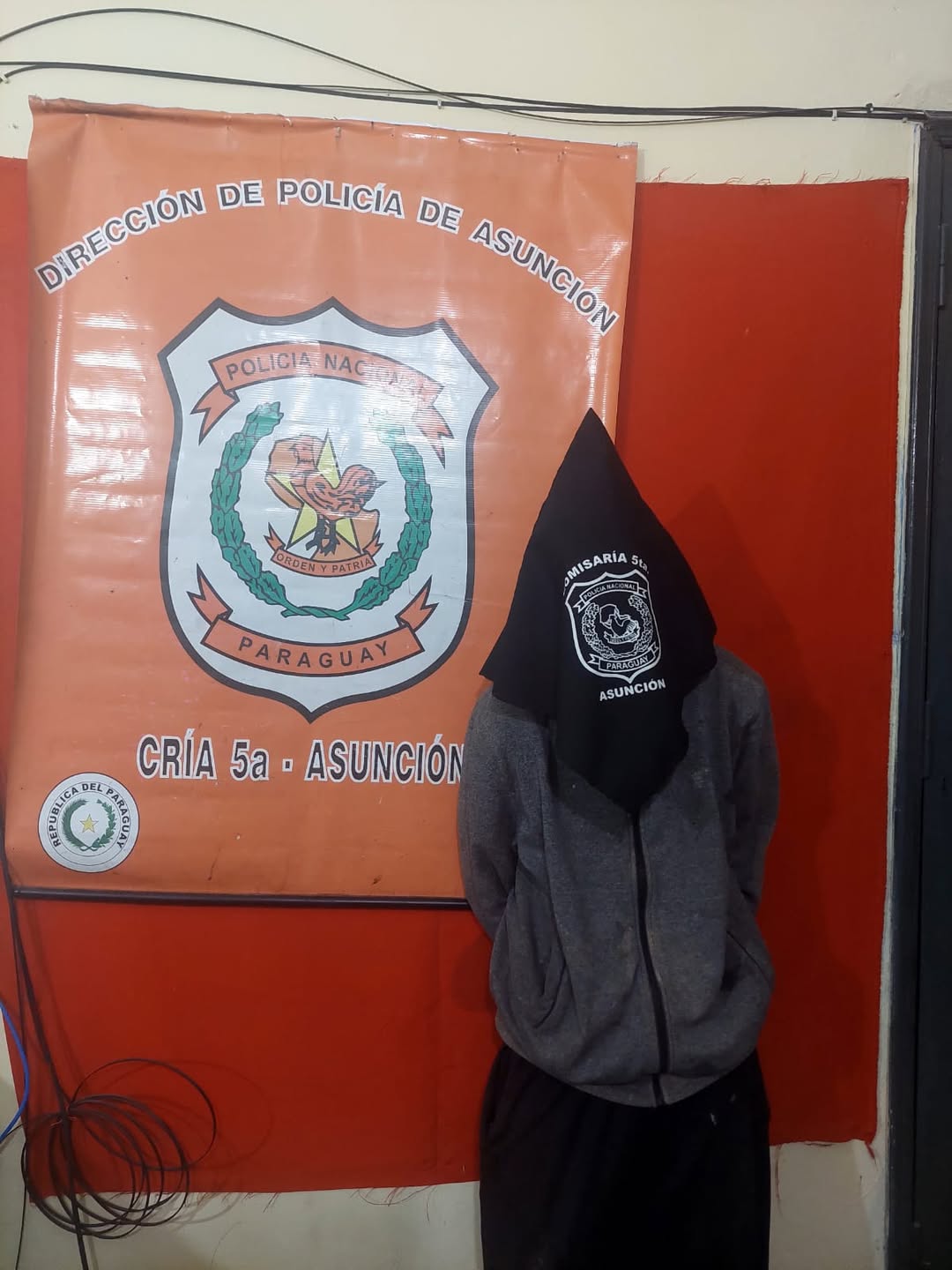 Aprehenden en Asunción a hombre con antecedentes por delitos.