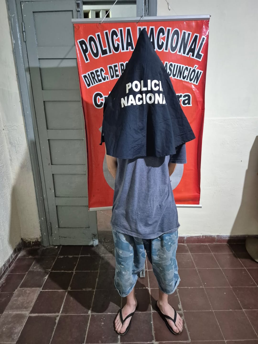 Aprehenden a hombre en Asunción por violencia intrafamiliar.