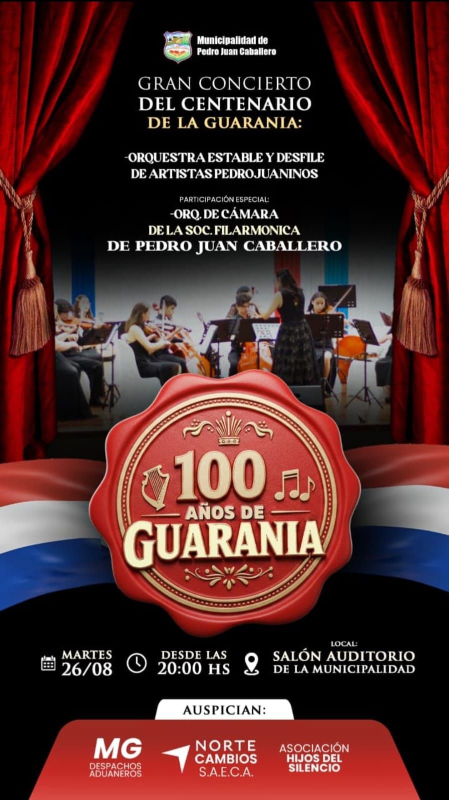 PJC: Homenaje cultural al centenario de la guarania en comunidad unida PJC: Homenaje cultural al centenario de la guarania en comunidad unida