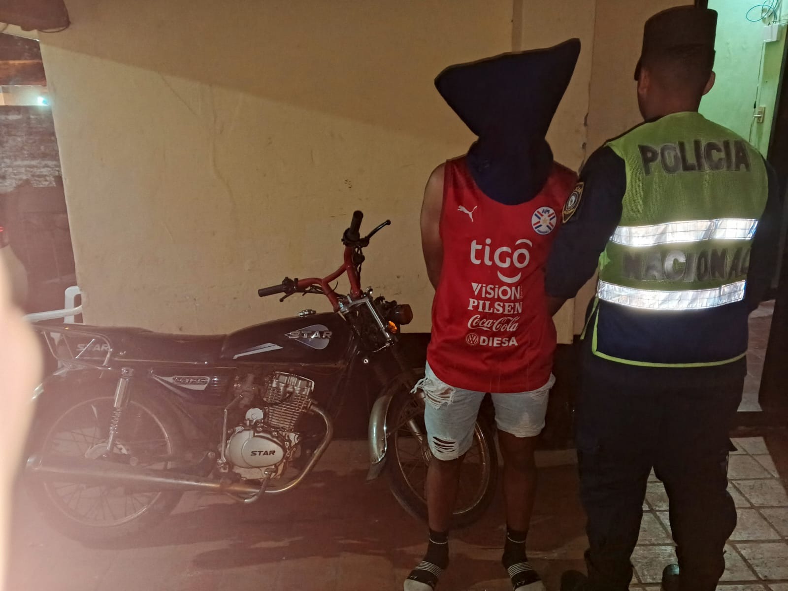 Detenido en barrio San Juan por supuesto hurto de motocicleta Detenido en barrio San Juan por supuesto hurto de motocicleta