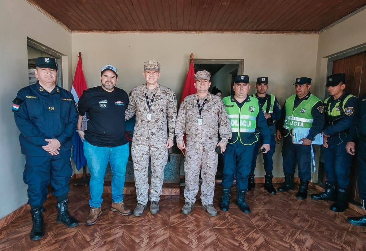 Gran despliegue policial garantiza seguridad en el Rally Paraguay 2025 Gran despliegue policial garantiza seguridad en el Rally Paraguay 2025