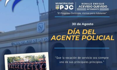 PJC: Día del Agente de Policía en Paraguay reconocimiento y celebración anual