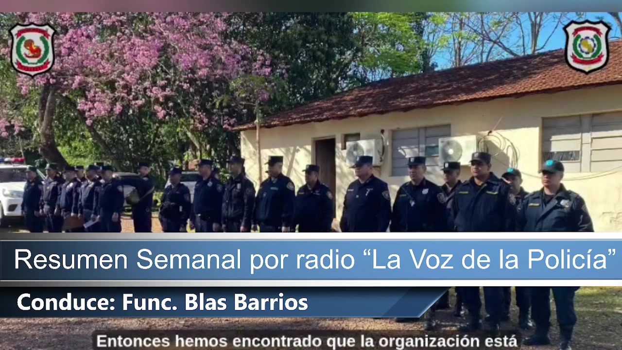 Resumen Semanal del Área Policial: Principales Informaciones del Bloque Resumen Semanal del Área Policial: Principales Informaciones del Bloque