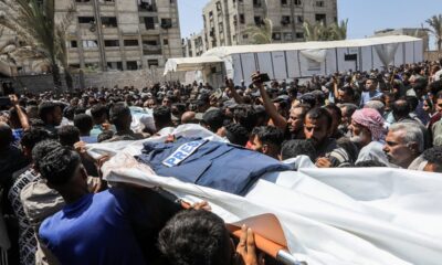 Dos ataques israelíes contra el Hospital Nasser en Gaza matan al menos a 20 personas, incluidos cinco periodistas | Internacional