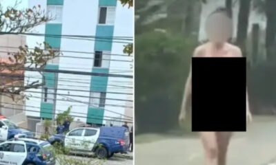 Mujer mata a su padre con 20 puñaladas y sale desnuda a la calle