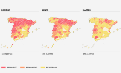 Mapa de alerta de calor: ver municipios a niveles de riesgo para la salud | Clima y medio ambiente