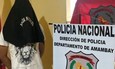 Hombre bajo arresto domiciliario es aprehendido por intentar robar en un condominio de Pedro Juan Caballero.