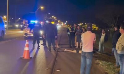 Automovilista escapa tras causar la muerte de un hombre en Pedro Juan Caballero.