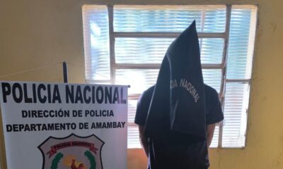 Hombre detenido en Pedro Juan Caballero por incendiar a su pareja.
