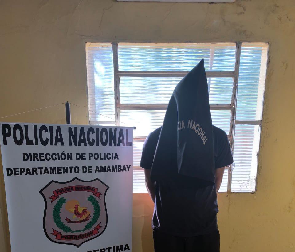 Hombre detenido en Pedro Juan Caballero por incendiar a su pareja.