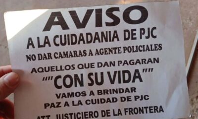 Panfletos intimidantes siembran miedo entre los comerciantes de Pedro Juan Caballero.