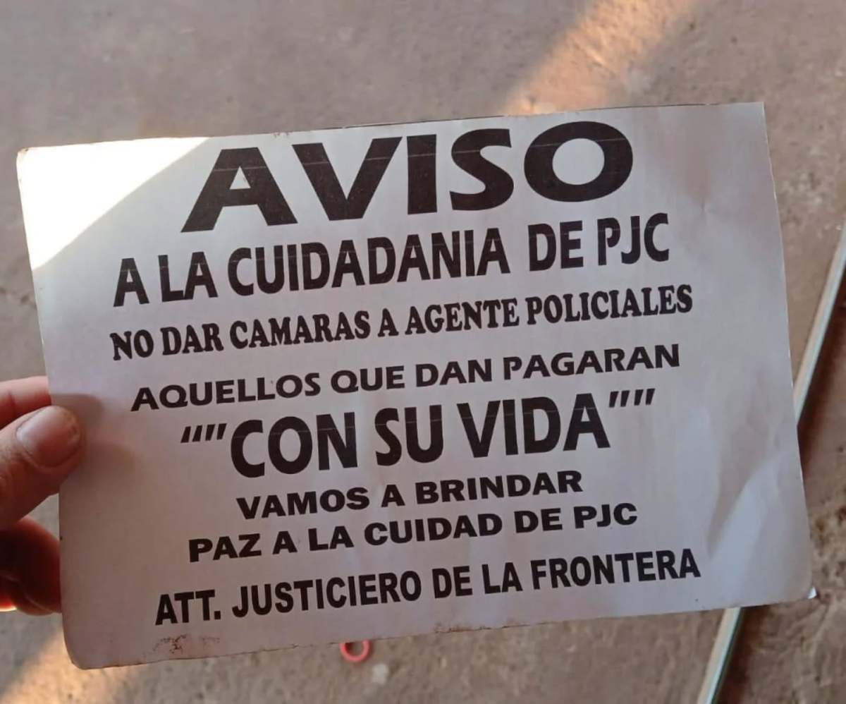 Panfletos intimidantes siembran miedo entre los comerciantes de Pedro Juan Caballero.