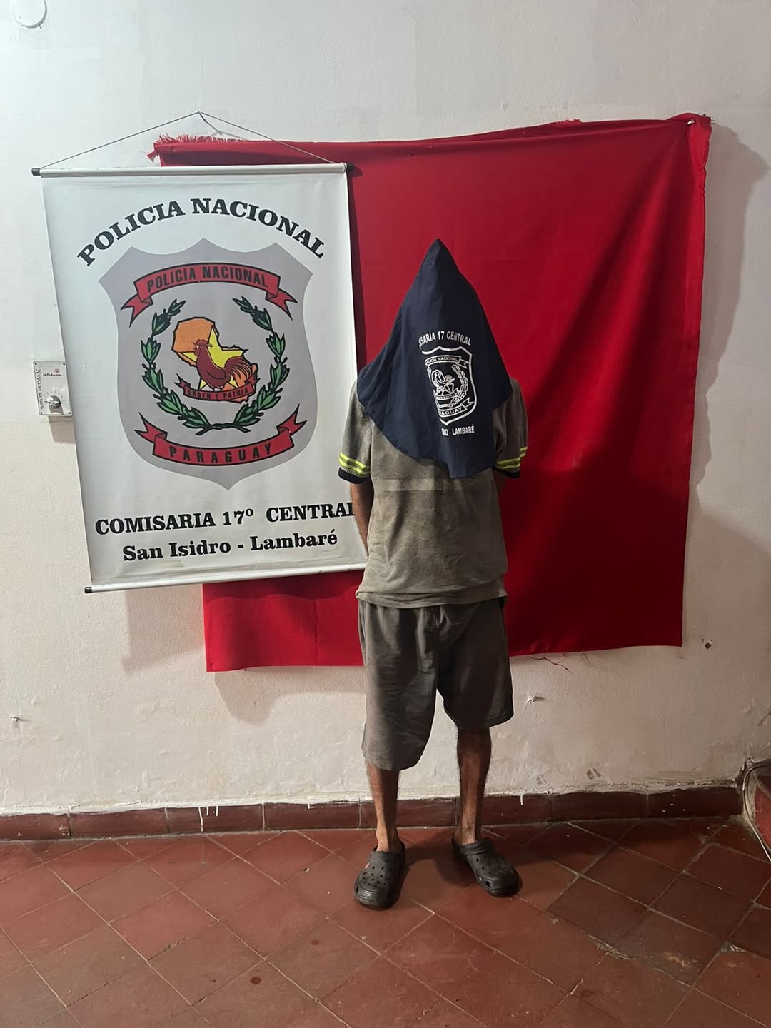 Aprehenden a hombre por tentativa de hurto en Lambaré. Aprehenden a hombre por tentativa de hurto en Lambaré.