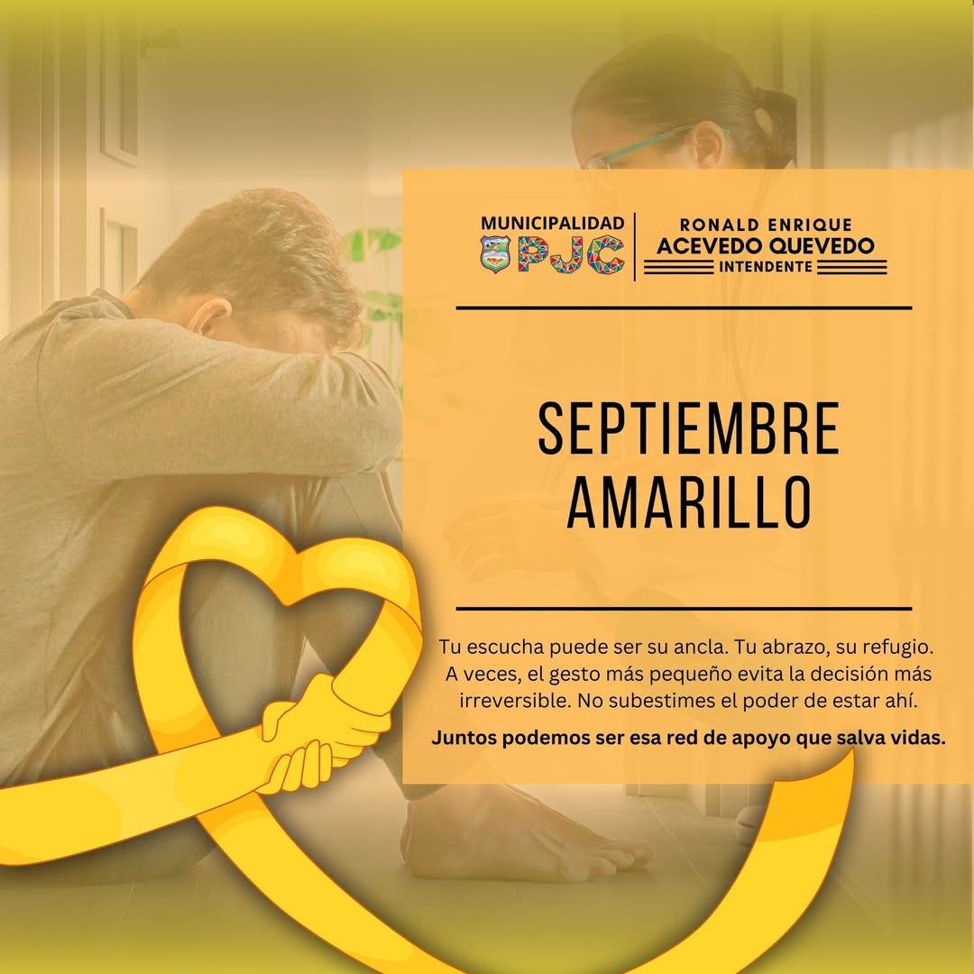 PJC: Septiembre Amarillo conciencia y prevención del suicidio en Paraguay PJC: Septiembre Amarillo conciencia y prevención del suicidio en Paraguay