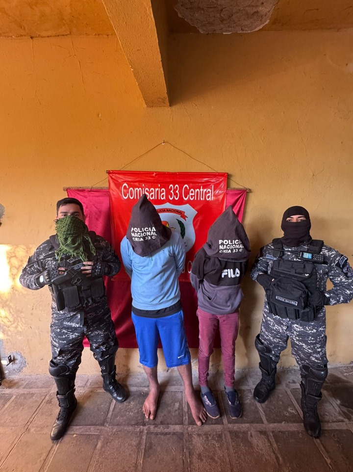 Aprehenden a dos personas por supuesto robo en Capiatá Aprehenden a dos personas por supuesto robo en Capiatá