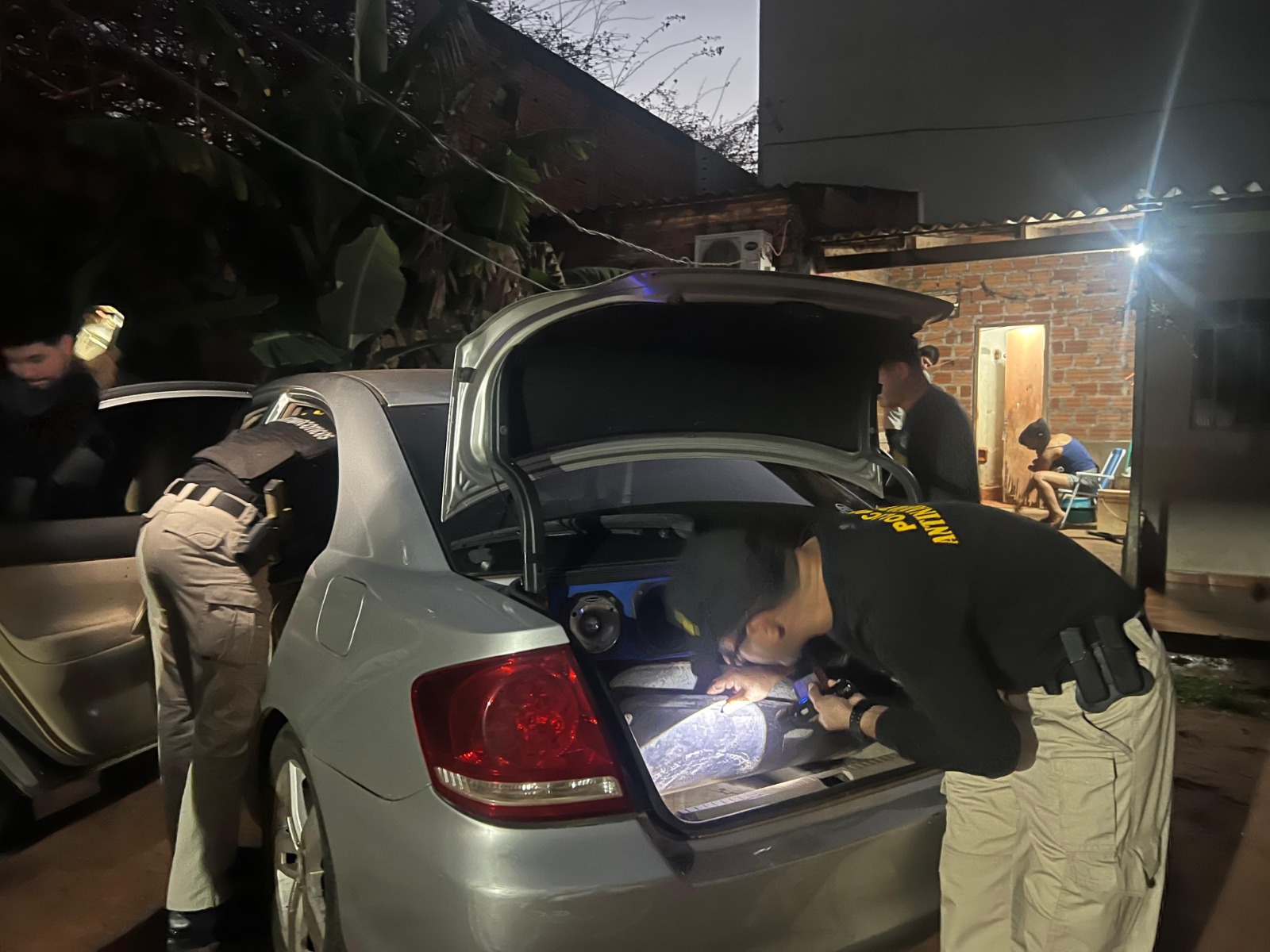 Allanamiento en Canindeyú: detienen a hombre y confiscan drogas