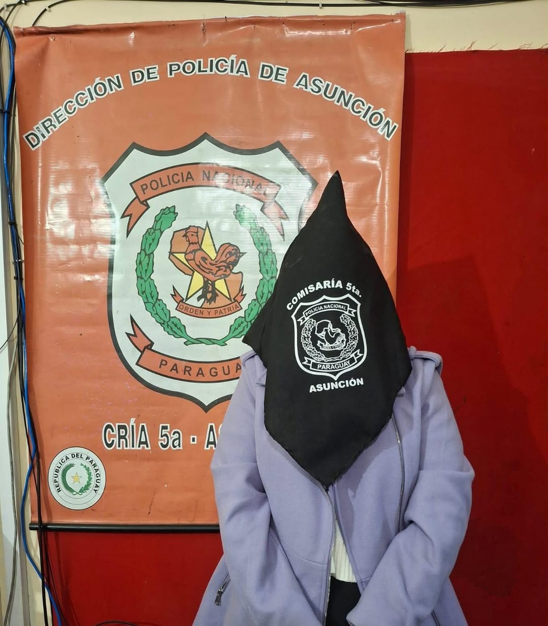 Mujer de 34 años detenida en Asunción por orden judicial