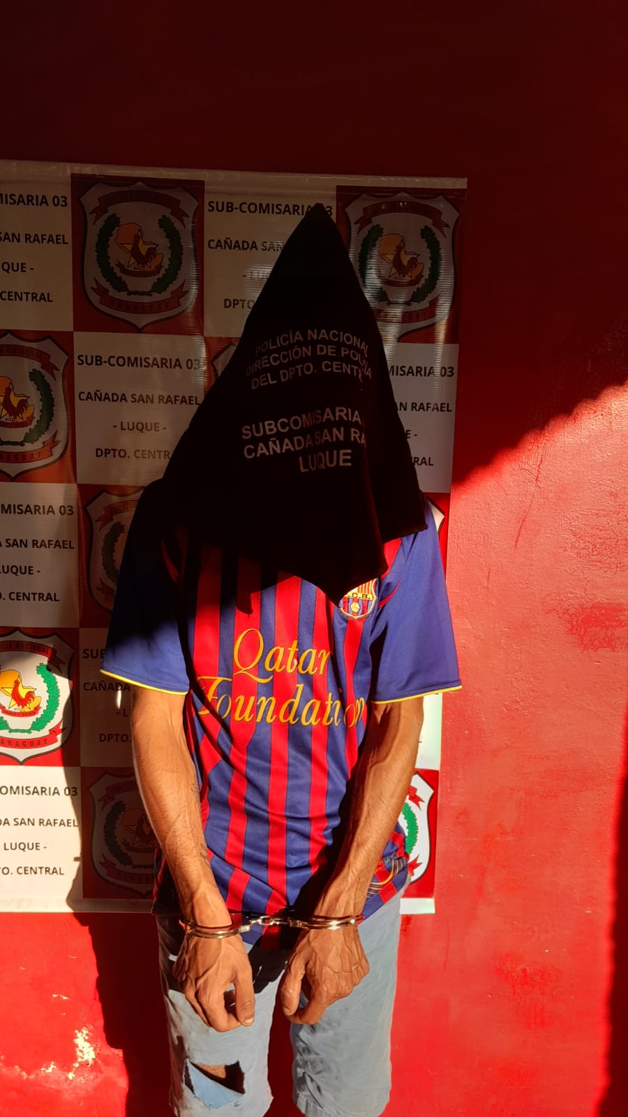 Aprehendido por supuesta violencia intrafamiliar en Asentamiento Conavi II