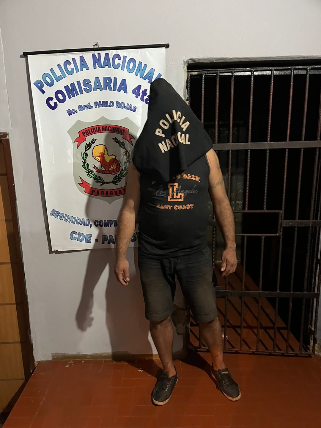 Aprehensión por supuesta violencia intrafamiliar en el Alto Paraná