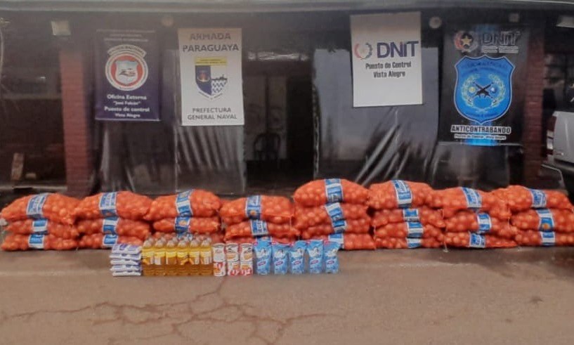 Se incautan mercancías de contrabando en operativo conjunto Hayes