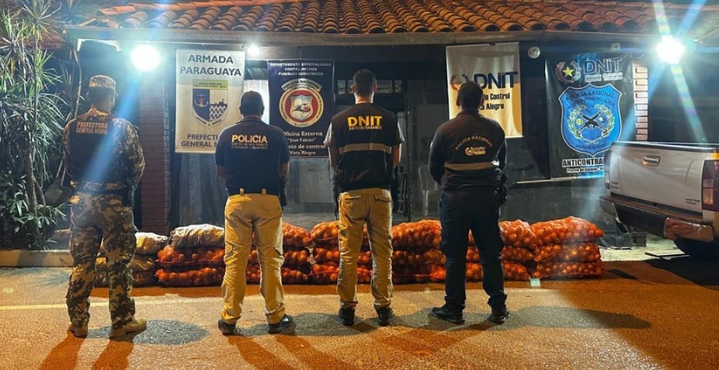 Incaute mercancía de contrabando gracias a Operativo Pte. Hayes