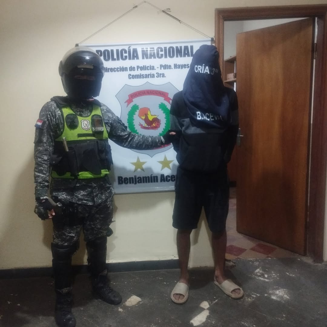 Aprehensión en Benjamín Aceval: arresto por incumplir medida judicial