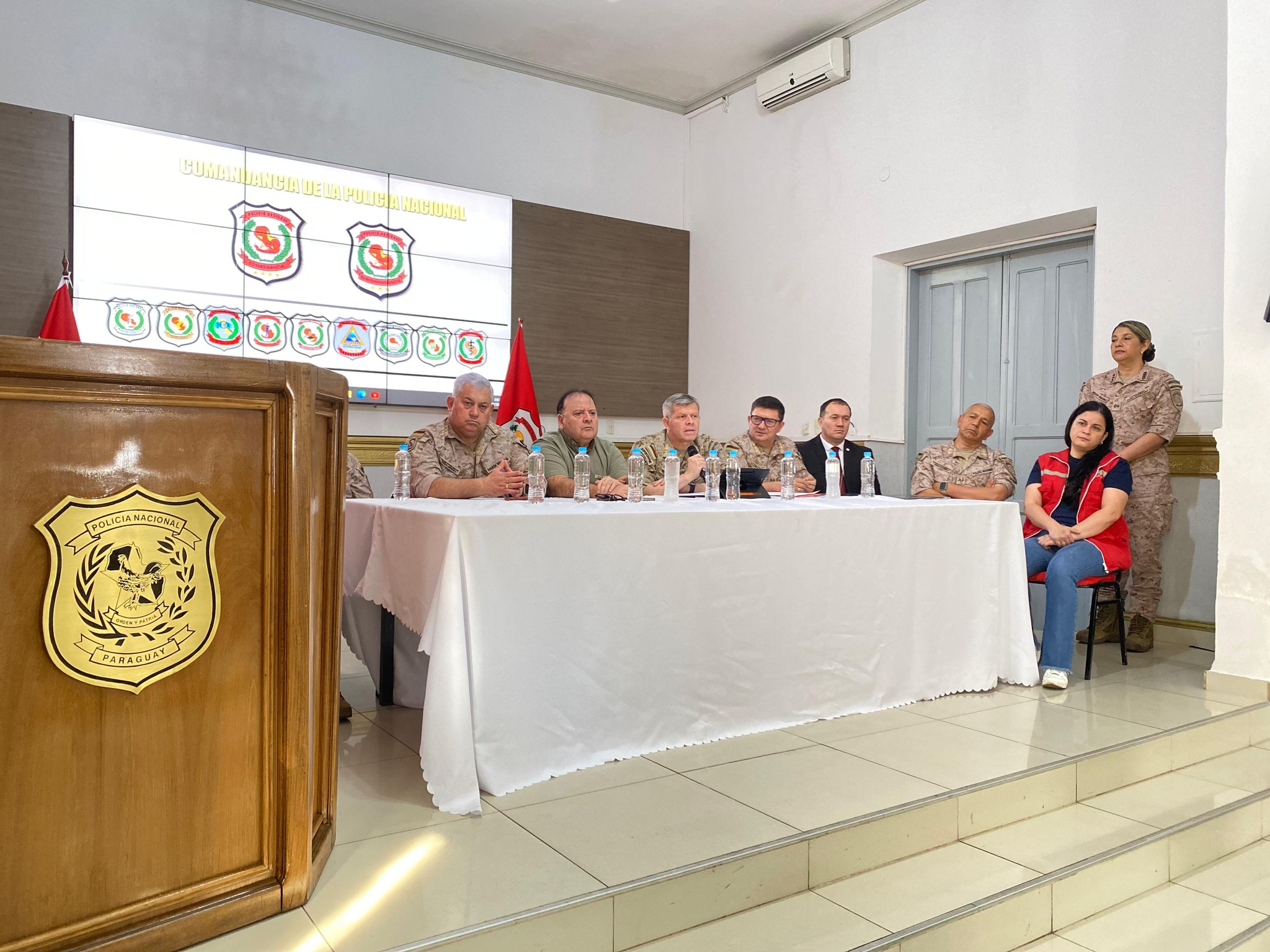Detalles sobre manifestación en conferencia desde Comandancia Policía Nacional