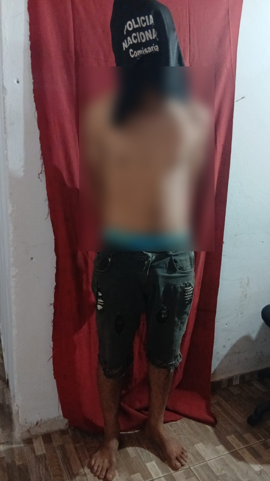 Aprehenden a joven por supuesta violencia intrafamiliar en Areguá Aprehenden a joven por supuesta violencia intrafamiliar en Areguá