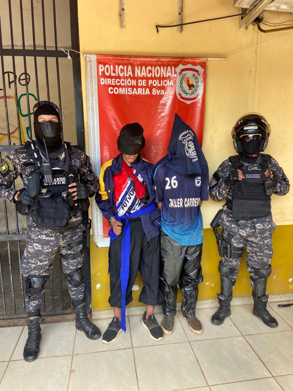 Policía aprehende dos adultos mayores por supuesto hurto agravado