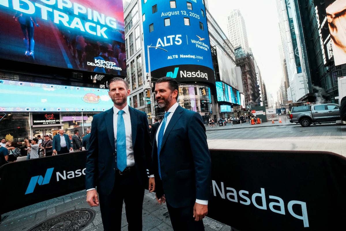 American Bitcoin, la compañía criptográfica respaldada por el Trump, brilla en su estreno en el mercado de valores, pero desinfla en su segunda sesión | Criptoactivo American Bitcoin, la compañía criptográfica respaldada por el Trump, brilla en su estreno en el mercado de valores, pero desinfla en su segunda sesión | Criptoactivo