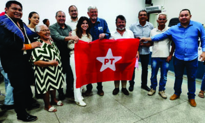 En Miranda, Carlos Bernardo presenta a Zeca do PT como aspirante a la gubernatura de MS.