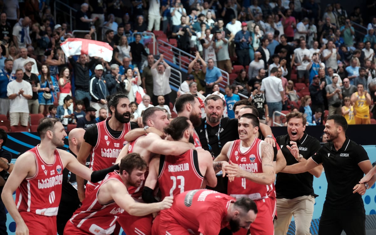 Georgia recompensa con casi un millón de euros a su selección para el pase histórico a los cuartos de final de EuroBasket | Baloncesto | Georgia recompensa con casi un millón de euros a su selección para el pase histórico a los cuartos de final de EuroBasket | Baloncesto |