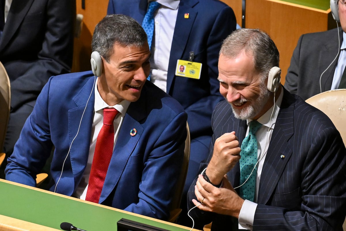 La extrema derecha se arroja contra el discurso del rey en la ONU: «Es como si Sánchez lo hubiera secuestrado» | España La extrema derecha se arroja contra el discurso del rey en la ONU: «Es como si Sánchez lo hubiera secuestrado» | España